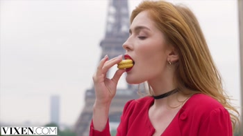 VIXEN Jia Lissa has intense threesome with Sonya in Paris