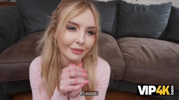 VIP4K. A Young Beauty tries Sex with two old Men