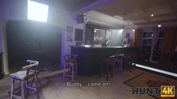 HUNT4K. Staged Cuckolding. Hot sex with Fibi Euro