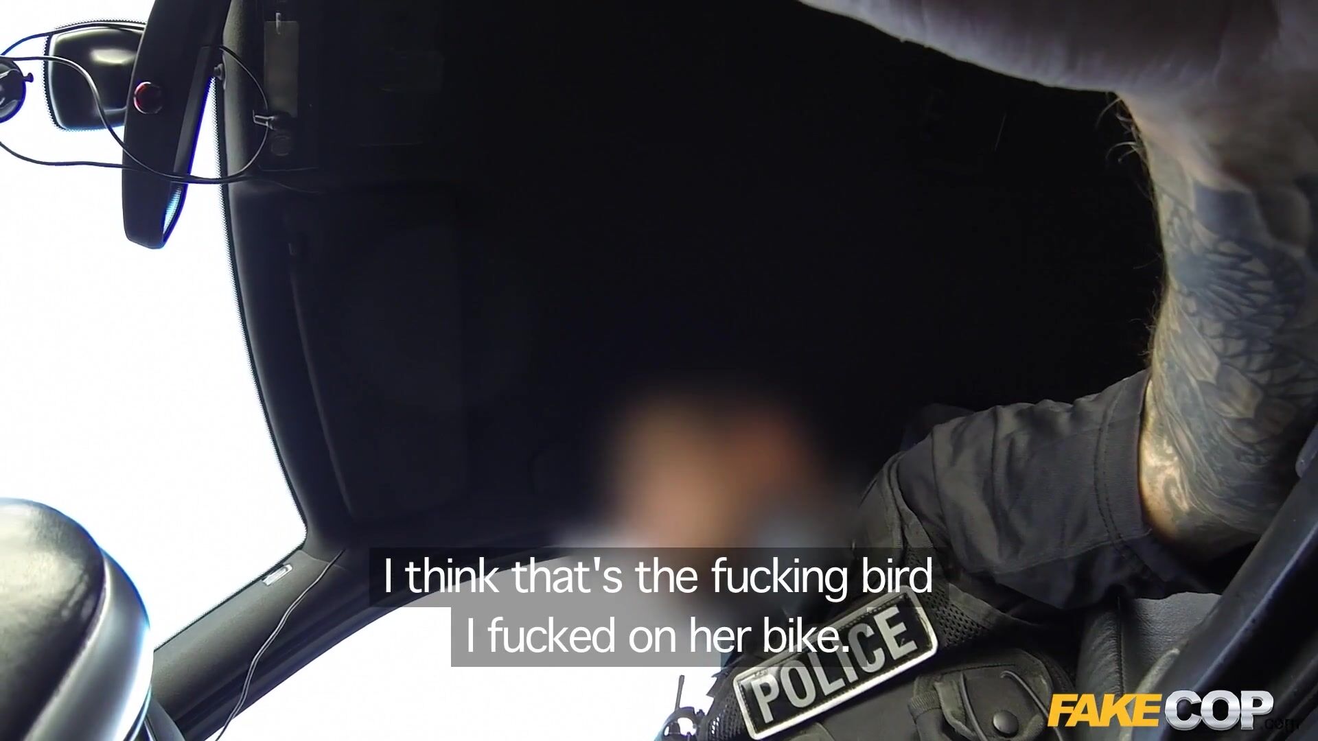 Anal Loving Slut get a Policemans Cock Buried in her Ass - Fake Cop
