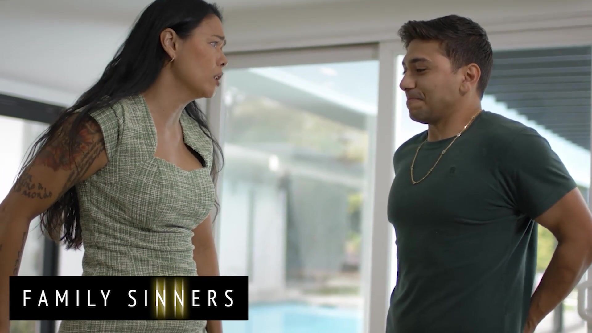 FAMILY SINNERS - Stunning MILF Dana Vespoli Teaches Stepson Max Fills how to Fuck better and Rougher