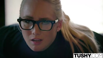 TUSHY – Curvy AJ Applegate Punished By Her Boss
