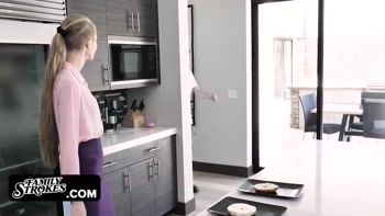 Stepbrother Pranks Bunny Colby And Fills Her With Hot Jizz