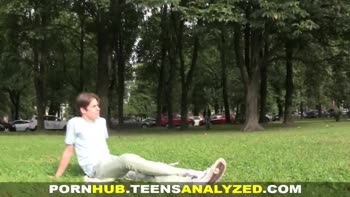 's Anal Debut: She Takes It All In