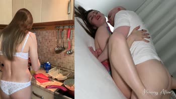 Princess Alice Satisfies Cravings for Food & Cock