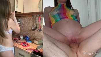 Princess Alice Satisfies Cravings for Food & Cock