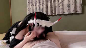 JiJiaoLian's Maid Noshiro Cosplay: Sensual Handjobs & Hot Blows in HD