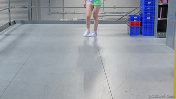 Rissa May's Big Tit Warehouse Seduction