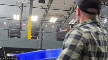Rissa May's Big Tit Warehouse Seduction