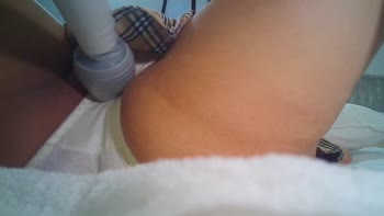 Momojir69's Cuckold Delight: Shaved Slut's NTR Masturbation Squirting Creampie