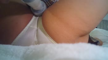 Momojir69's Cuckold Delight: Shaved Slut's NTR Masturbation Squirting Creampie