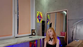Izi_fox's Sultry Solo: 60fps Red-Haired Delights