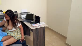 Vanessa latina - Vanessa's Big Ass Seduction: Student Tries to Improve Grades