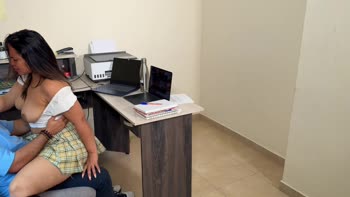 Vanessa latina - Vanessa's Big Ass Seduction: Student Tries to Improve Grades