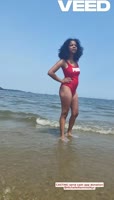Shesexyasfuck's Sizzling Beach Cosplay Seduction