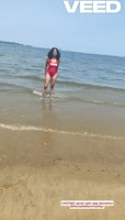 Shesexyasfuck's Sizzling Beach Cosplay Seduction