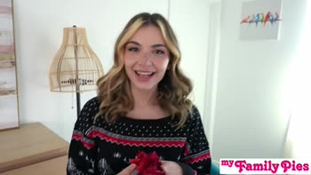 Demi Hawks Seduces Stepbro Diego in a Christmas Cum-Filled Tryst