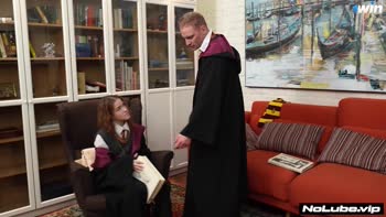 Martin Spell - Hermione's Magical Orgasm - Redhead POV Cosplay Cumshot