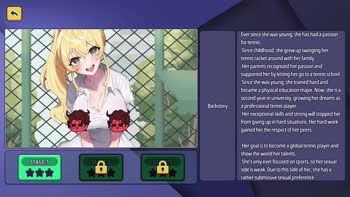 The Porn Game Guy 69 - The Porn Game Guy's Tennis Tutoring: Anime Blowjob & Cumshot