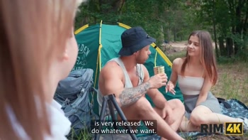 RIM4K. A shy couple tried rimming and hard anal sex for the first time