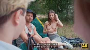 RIM4K. A shy couple tried rimming and hard anal sex for the first time