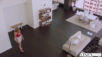 VIXEN hot babe fucked by older stud