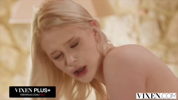 VIXEN Flawless Blonde Avrora Meey Can't Resist Her Boss' Thick Hard Cock