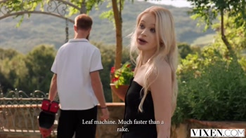 VIXEN Flawless Blonde Avrora Meey Can't Resist Her Boss' Thick Hard Cock