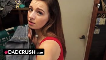 Cock Craving Teen (18+) Gets Special Treat and Eat Stepdad`s Cock for Breakfast