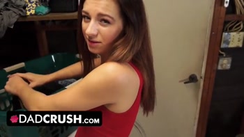 Cock Craving Teen (18+) Gets Special Treat and Eat Stepdad`s Cock for Breakfast