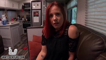 Jane Cane's Redhead POV Step Fantasy - Cum On Those Big Tits!
