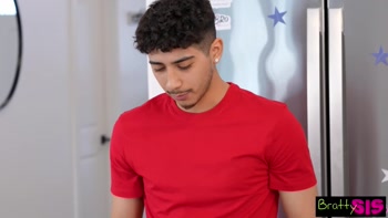 Cum Hungry Kimmy Kimm Tells Stepbro, "Ill be Back to Collect Your Cum Before Tonights Fireworks" - S37:E3