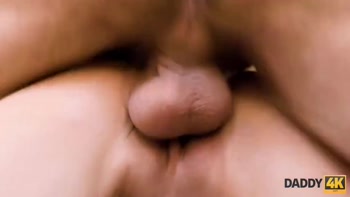 DADDY4K. Daddy and his mature cock help girl forget about man's son