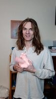 Futaloving Cockmaster's Basement Blowout: Big Dick, Buxom Babe, and Hentai Onahole