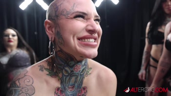 Titi Ramone's Tattooed Feet Make Way for a Threesome Frenzy