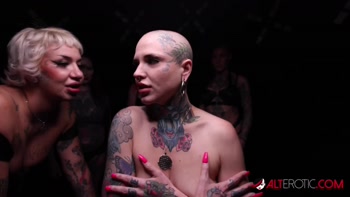 Titi Ramone's Tattooed Feet Make Way for a Threesome Frenzy