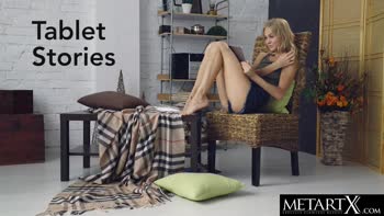 Nancy A's Sultry Solo: Blonde Beauty Masturbates to Her Own Sexy Scenes