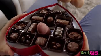 Step Sister Falls For Brothers Valentines Day Surprise