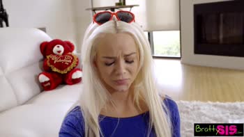 Step Sister Falls For Brothers Valentines Day Surprise