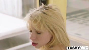 TUSHY Hot Teen (18+) Gapes For Dominating Russian Boyfriend