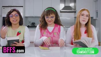 Innocent Besties Unleash their Lustful Desires in Explicit Orgy