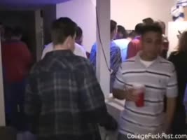 Oralsex Teases College Roomies with Blowjob Showdown