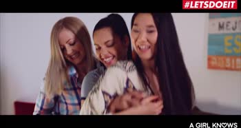 Apolonia Lapiedra & Katana: Sizzling Spanish Lesbians Share a Sultry 3some