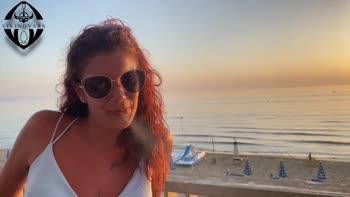 Viking Vara's Romantic Getaway: Spontaneous BJ at a Restaurant