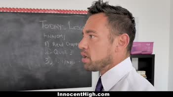 Eliza Ibarra's Classroom Seduction With Johnny Castle