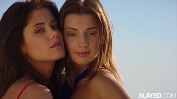 SLAYED Besties Little Caprice & Melena Devour Each Other