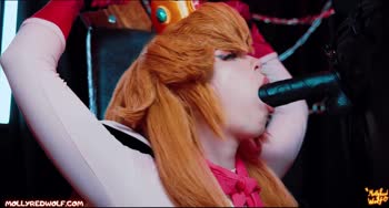 MollyRedWolf's Royal Rendezvous: Princess Peach Gets BBC'd by Bowser