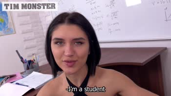 Tim_Monster_Cock - Tim Monster Cock Fucks Russian Language Student Hard