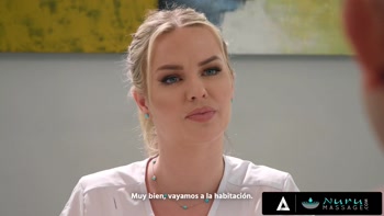 NURU MASSAGE - Sexy Babes Relieves Her Client's Stress With A Hot NURU SPANISH SUBTITLES