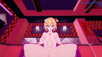 Akai Haato's Secret 60FPS Frenzy: Exclusive POV Hentai Action